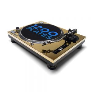 REWORK Technics 1200 / 1210 faceplate gold